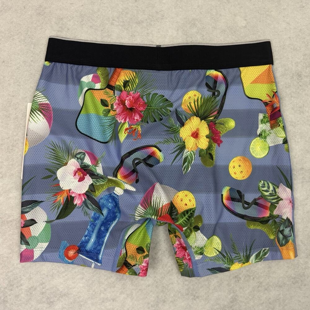 SAXX Boxer Briefs Mens Medium Slim Fit Volt Breathable Mesh BallPark Pouch NWT - Picture 3 of 12